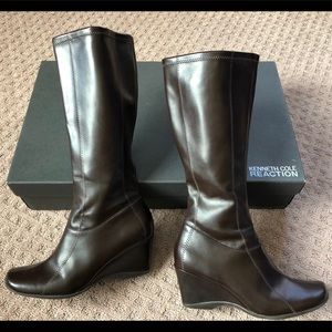 Kenneth Cole REACTION Dark Brown Fire Thrill Boot